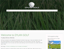 Tablet Screenshot of dylangolf.com